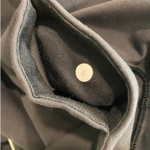 Black Lululemon Long Leggings  6us Workout  wear Full Length - Picture 2 of 7